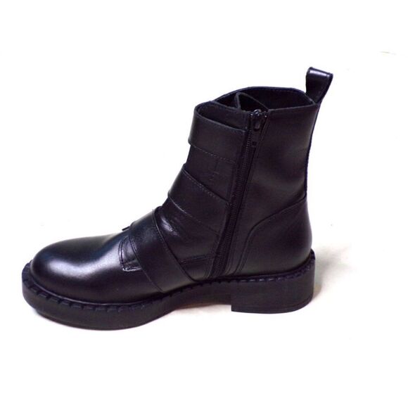 STEVE MADDEN Arlette Triple Buckle Moto Boots size 6 NEW without box - Picture 3 of 12